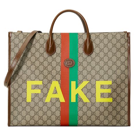 vintage gucci bag fake|Gucci knockoff tote bag.